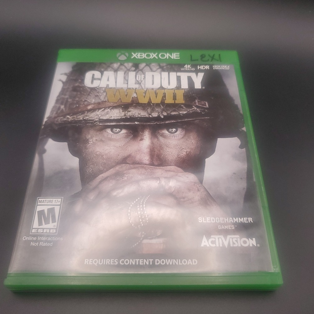Call of Duty: WWII Microsoft Xbox One 2017 Preowned Complete w/ Insert